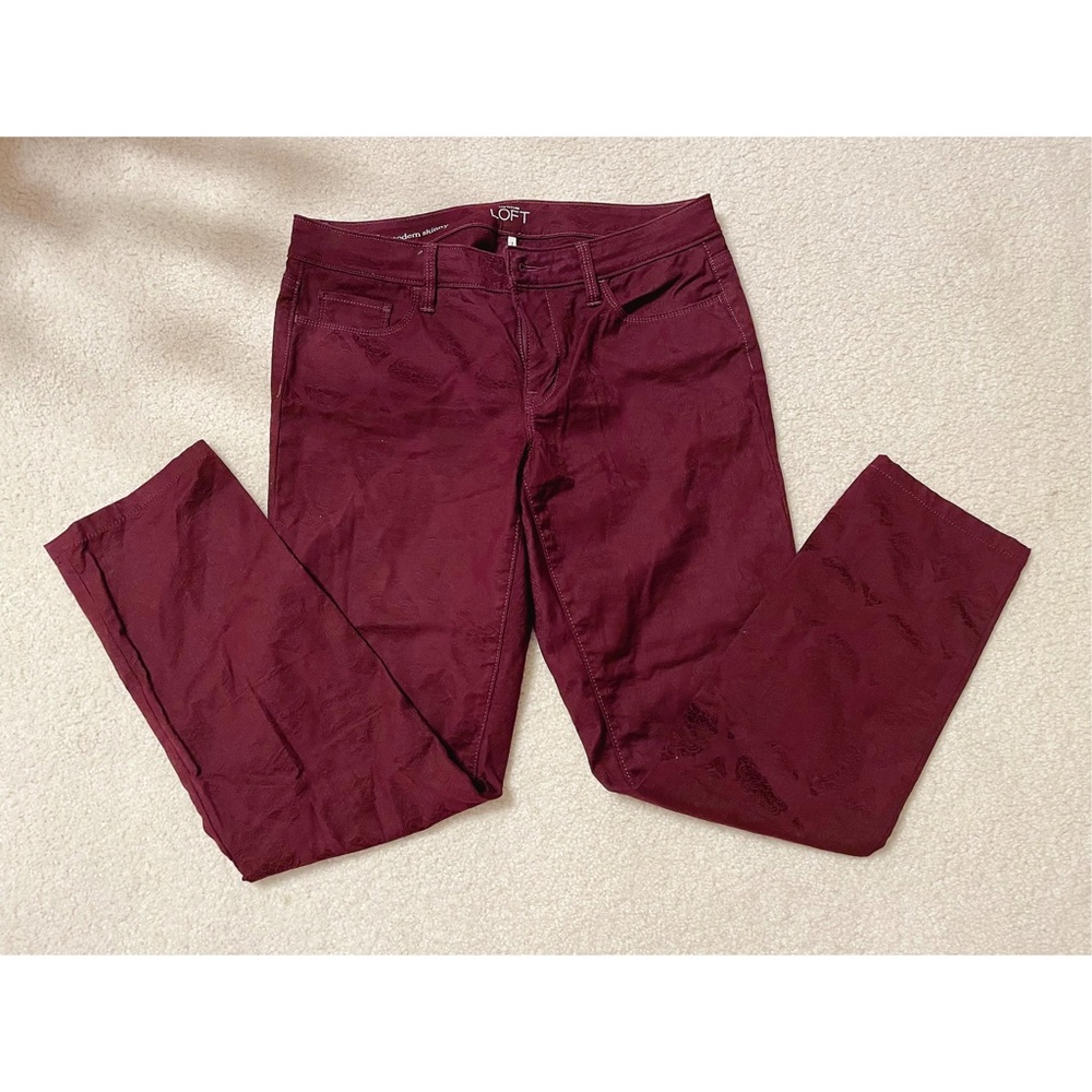 LOFT women’s pants dark purple